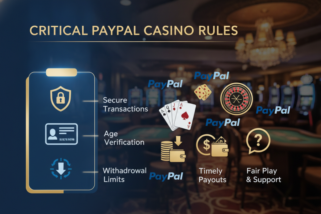 Critical PayPal Casino Rules You Must Know